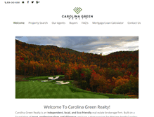 Tablet Screenshot of carolinagreenrealty.com